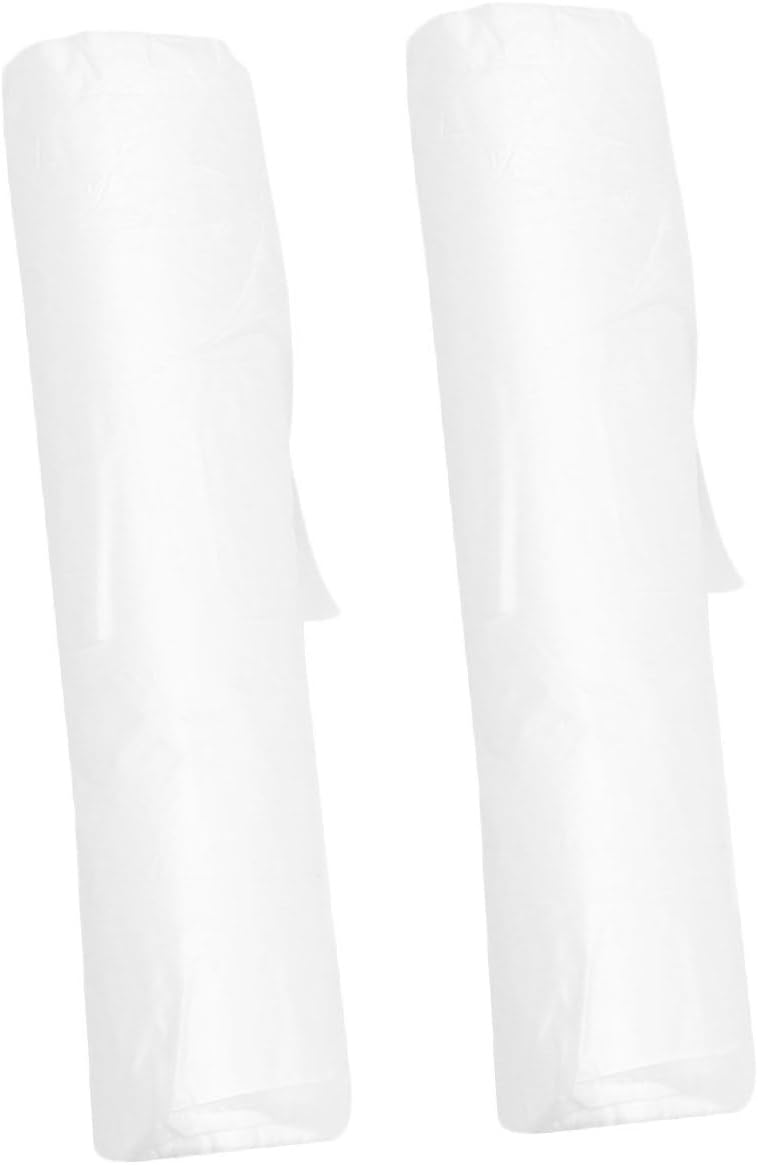 2 Roll Disposable Hairdressing Cloak of Sleeveless Capes for Salon Kitchen Home Use Dirt Lightweight Unisex Easy to Use