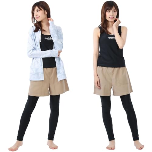 [AQUAFAIRY ANAtFA[]  fB[X ̌^Jo[ ^Lj Zp[g UPF 50+ UV  bVK[h p[J[ MX t V[gpc 3_ ㉺ Zbg NS49222-BK 13L