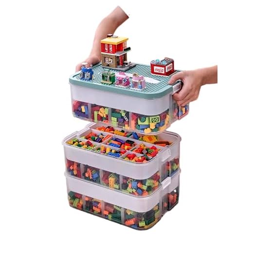 Stackable Storage Organizer for LEGO