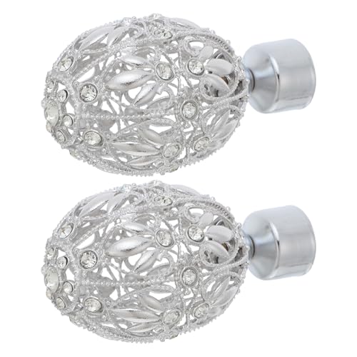 GANAZONO �V���o�[�������������b�h�G���h�L���b�v2�Z�b�g 30mm�p�C�v�a�Ή� ����\���z�n�̈���������h�~ �C���e���A��z�[���f�R���[�V�����ɍœK�ȏ�v�������ꂽ�f�U�C��