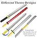Foam Swords for Kids - 17 Inch Ninja Sword Weapons Toy 8 Pack Warrior Knight Pretend Play Set Prince Party Supplies Gift Toys Boys & Girls