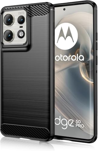 For Motorola(���g���[��) Moto Edge 50 Pro/Edge 50S Pro 5G �P�[�X �J�o�[ �yHNWEIWEI�z �ϏՌ� TPU�f�� �_�炩����G�� �X�N���[�� & �J�����ی� �y�� ���^ �ϏՌ� �����h�~ �w��h�~ ���ϖh