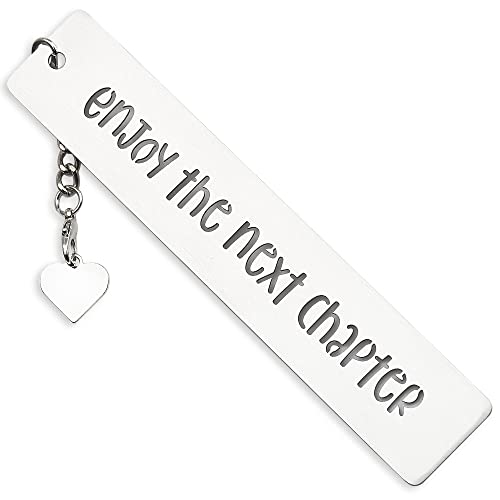 Enjoy The Next Champer Inspirational Bookmark Gift For Women, Coworker, Writers, Book Lovers, Retirement Gifts For Women, Men, Co-Worker, Boss, Teacher, Graduation Gifts For Women, Men,Wlb2 #TOP5