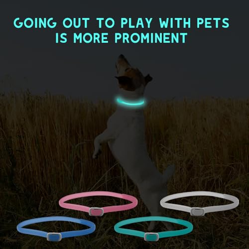 Zeckenhalsband für Hunde Leuchtendes Präventionshalsband gegen Parasiten auf Jede Größe verstellbar 2 STK Einstellbares Floh und Zeckenschutz mit bis zu 8-Monatigen Schutz (Green)