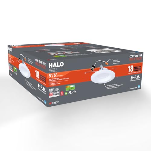 HALO - LTE 4 In. Integrated LED Recessed Trim, 600lm, 90