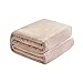 Kingole Flannel Fleece Microfiber Throw Blanket, Luxury Timid Pink Twin Size Lightweight Cozy Couch Bed Super Soft and Warm Plush Solid Color 350GSM (66"x90)