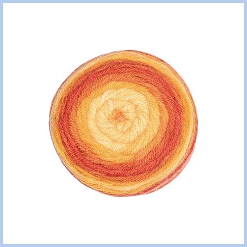 Image of Red Heart Super Saver Ombre Marigold Yarn - 2 Pack of 283g /10oz - 100% Acrylic - #4 Worsted (Medium) - 482 Yards - Knitting /Crochet