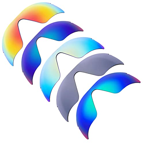 Lentilles de remplacement pour Oakley Radar Range avec 5 couleurs interchangeables