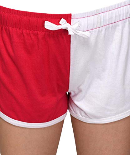 Image of KOTTY Women's Night Shorts(RedWhite,34)