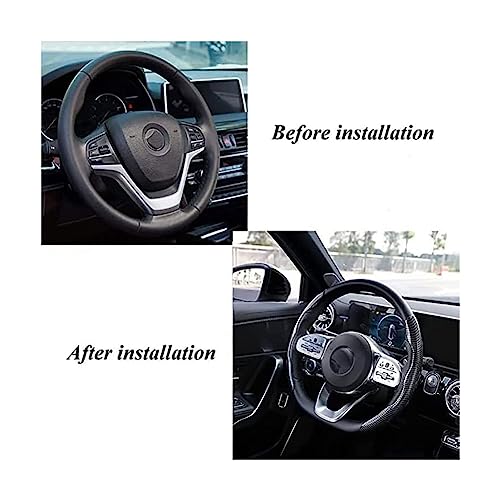 2 Pezzi Auto Coprivolante per Jaguar XF XFL XE XJ