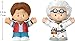 Little People Collector Back to The Future Special Edition Set for Movie Fans, 2 Figures in a Display Package