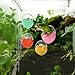 JSLZF Tree Frog Terrarium Accessories Habitat Tank Decor Rest & Climbing Spots with Suction Cups (4 PCS)