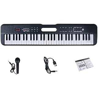 WKLIANGYUANPING Piano Clavier 61 Touches Piano Electric Musique numérique Piano Portable Multifonctionnel - Les Beatles, Paul McCartney, John Lennon, RIngo Starr, George Harrison WKLIANGYUANPING Piano Clavier 61 Touches Piano Electric Musique numérique Piano Portable Multifonctionnel – Image 7