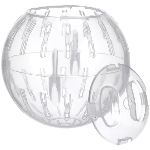 Yardwe Hamster Ball Small Pet Running Exercise Ball with Ventilation Holes, Detachable Design for Dwarf Hamster and Guinea Pig Fitness