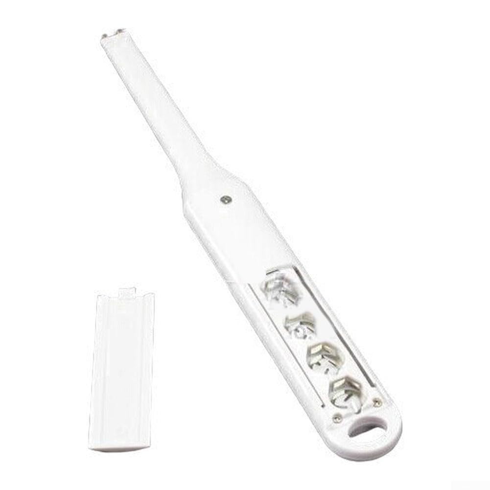 Testeur de sel alimentaire portable avec indicateur à 7 LED et compensation automatique (70-90 °C) pour une mesure précise de la salinité de cuisine, portable M (sans batterie)