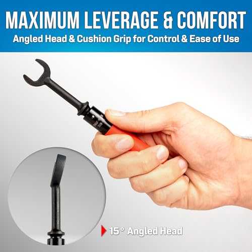 Clé dynamométrique Jonard Tools en acier carbone robuste à tête complète 5/8"
