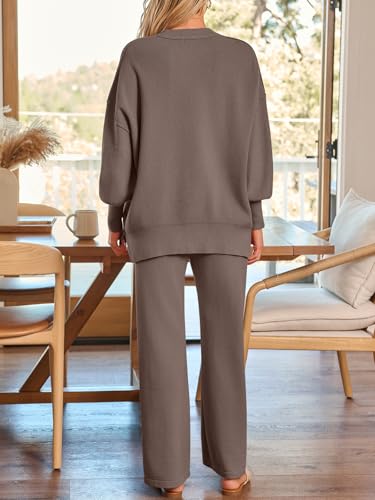 LILLUSORY Women 2 Piece Matching Lounge Sweater Sets 2026 Fall Outfit - image 4