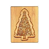 Exquisite Stiche: Die Formlinien der Ausstecher-Holzform sind klar dargestellt und können verwendet werden, um realistische Muster einzubringen. Es ist für die Verwendung mit Zuckerpaste, Blütenpaste oder handgemachtem Ton geeignet.