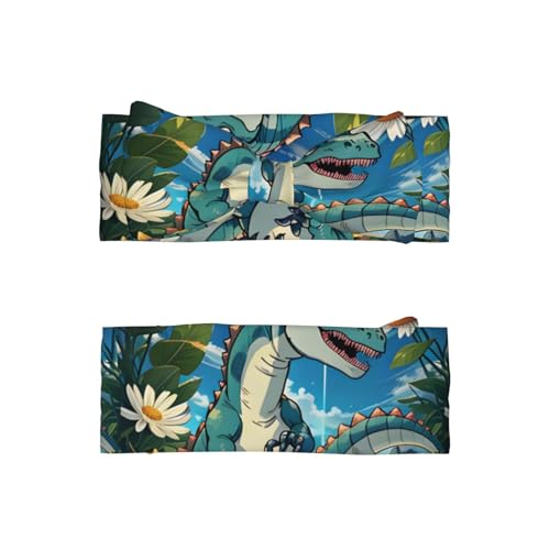 Cute Dinosaur Baby Bow Headband. Comfortable baby headband, suitable for daily wear and photo props.2