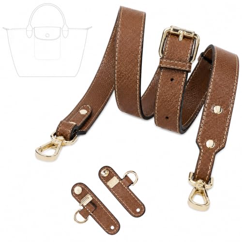 Image of KOMHPS 2026 Purse Straps Replacement, Leather Handbag Crossbody Shoulder Strap for S /M /L Tote Bag Women