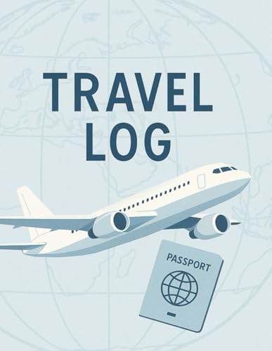 Travel Log | Adventure Tracker for Flights, Cruises, and Journeys: Document Your Trips, Memories, and Passport Stamps in Style