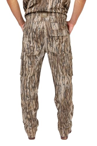 Realtree Men's Camo Hunting Pants, Mid Rise, Durable Cargo Pants with 6-Pocket, Regular Fit, Men's Outdoor Pants4