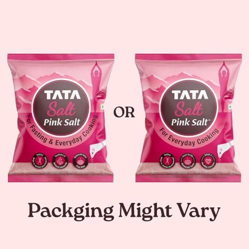 Image of Tata Salt Pink Salt, 1kg, Rock Salt for Everyday Cooking, Sendha Salt (Pack of 3)