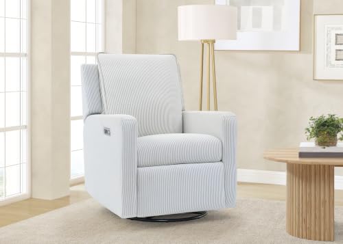 Image of Delta Children - babyGap Harlowe Power Recliner, Sky Blue