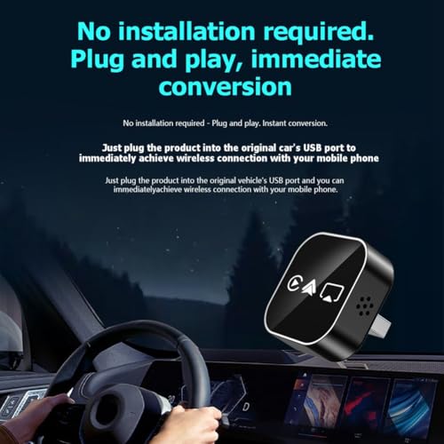 Adaptador Carplay para Android Auto y duplicación Mirror Link USB 7