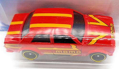 Hot Wheels Nightburnerz Red '71 Datsun 510 1:64 miniatura 2