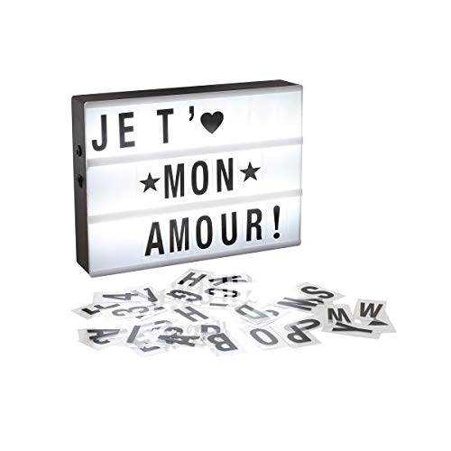 Preisvergleich Produktbild Clip Sonic Technology tea179 Box LED Nachricht transparent / schwarz