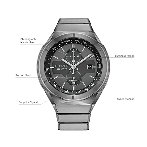 Image of Citizen Eco-Drive Armor Men's Watch Super Titanium