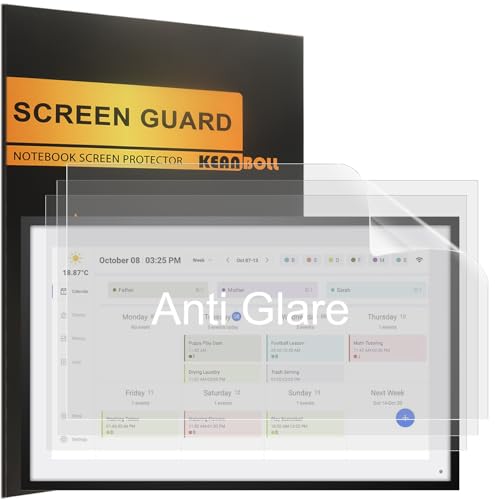 KEANBOLL 3 Pack Anti-Glare Matte Screen Protector for Skylight Digital Calendar 10 .1-Inch | Scratch & Fingerprint Resistant Film