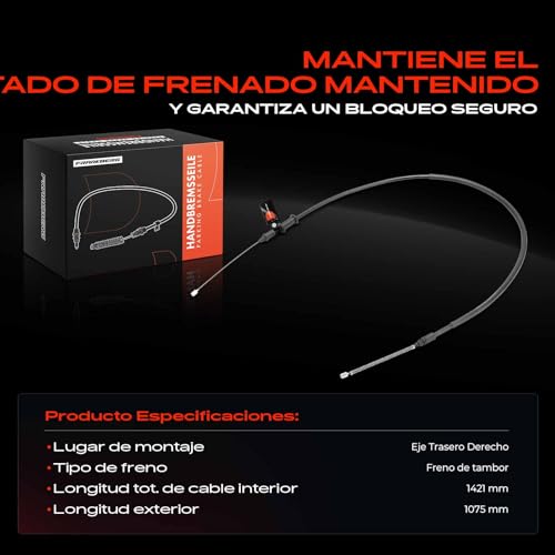 Cable de freno de estacionamiento de alta precisión para Kubistar X76 4