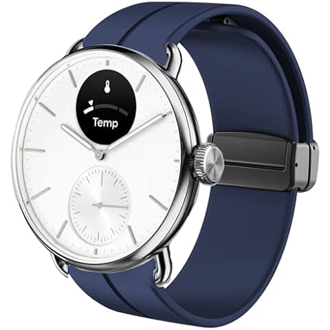 Lamshaw Silicone Magnetic Buckle Bands for Withings Smartwatches Cover