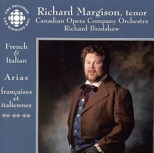 Audio CD Richard Margison ~ French & Italian Arias Book
