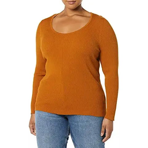Jersey de Manga Larga con Cuello Amplio en Tejido elástico Cover