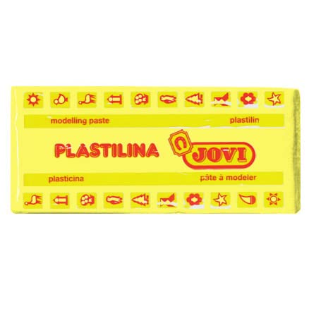 Plastilina JOVI 71 150 gr. Amarillo Claro, Caja x15