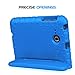 BMOUO Kids Case for Samsung Galaxy Tab E Lite 7.0 Inch - ShockProof Case Light Weight Kids Case Super Protection Cover Handle Stand Case for Children for Samsung Galaxy Tab E Lite 7 Inch Tablet - Blue
