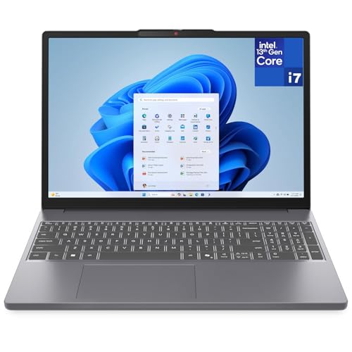 Lenovo 15' Laptop Computer for Home Business, Intel 10-Core i7-13620H, WiFi 6, Bluetooth 5.2, FHD+ Copilot AI PC, Type-C, Luna Grey, Windows 11 Home (24GB DDR5 RAM, 1TB PCIe SSD)