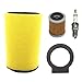 Price comparison product image HURI Air Filter For Big Bear YFB250 YFM350 YFM400 Timberwolf 250 Moto 4 Kodiak 400 Oil Filter Spark Plug