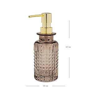 Pure Home and Living Brown Moderno Soap Dispenser Pure Home and Living Brown Moderno Soap Dispenser
