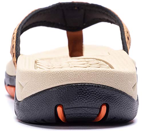 Image of GUBARUN Mens Sport Flip Flops Comfort Casual Thong Sandals Outdoor
