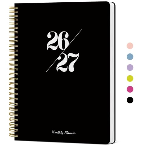 Monthly Planner 2026-2027, 18 Months Calendar, Jul 2026-Dec 2027