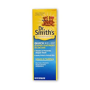 Dr. Smith’s Quick Relief Diaper Rash Ointment, 3 Ounce