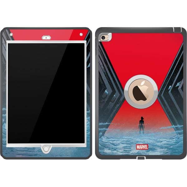 Skinit Decal Phone Skin Compatible with OtterBox Defender iPad Air 2 - Officially Licensed Marvel Black Widow No More Secrets Design