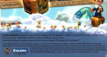 CD-ROM 7 WONDERS Magical Mystery Tour/Windows XP/Windows Vista/Windows 7 Book