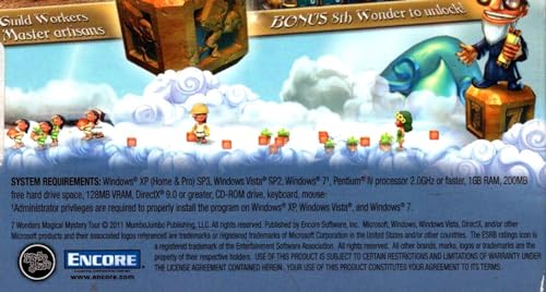 7 WONDERS Magical Mystery Tour/Windows XP/Windo... B00AUN33QA Book Cover