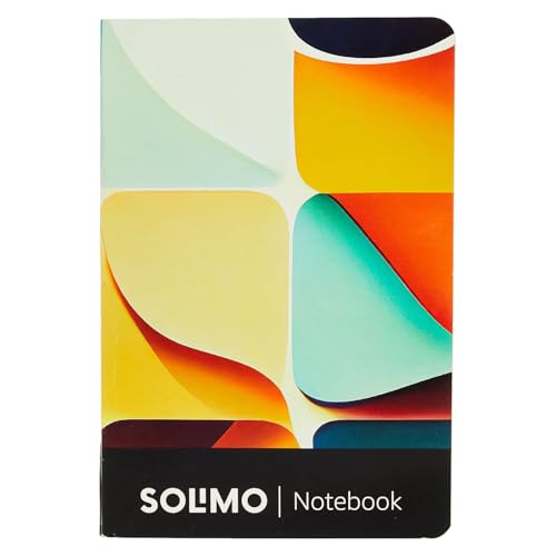 Image of Amazon Brand - Solimo A5 Dot Grid Journal | 100 GSM | Flat Lay Binding | Rounded Corners | Suitable for Sketching or Doodling, To-do lists & more (160 Pages)
