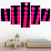 SIGNWIN 5 Panel Canvas Wall Art Organic Arrangement Modern Artwork for Home Decorations Ready to Hang - 60